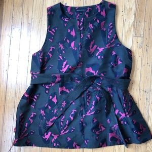 Banana Republic Belted Brocade Tunic